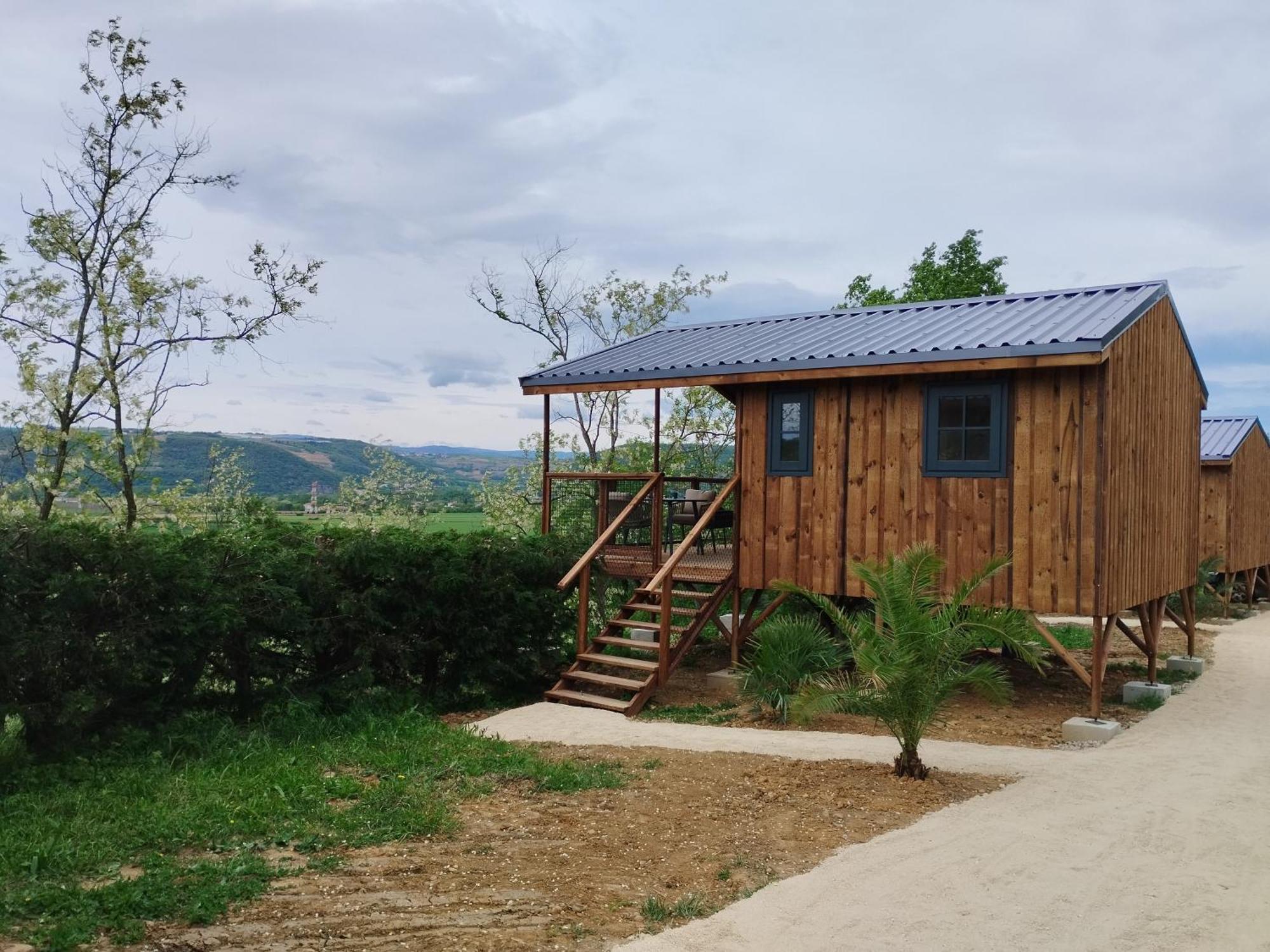 Camping Domaine De Senaud アルボン エクステリア 写真
